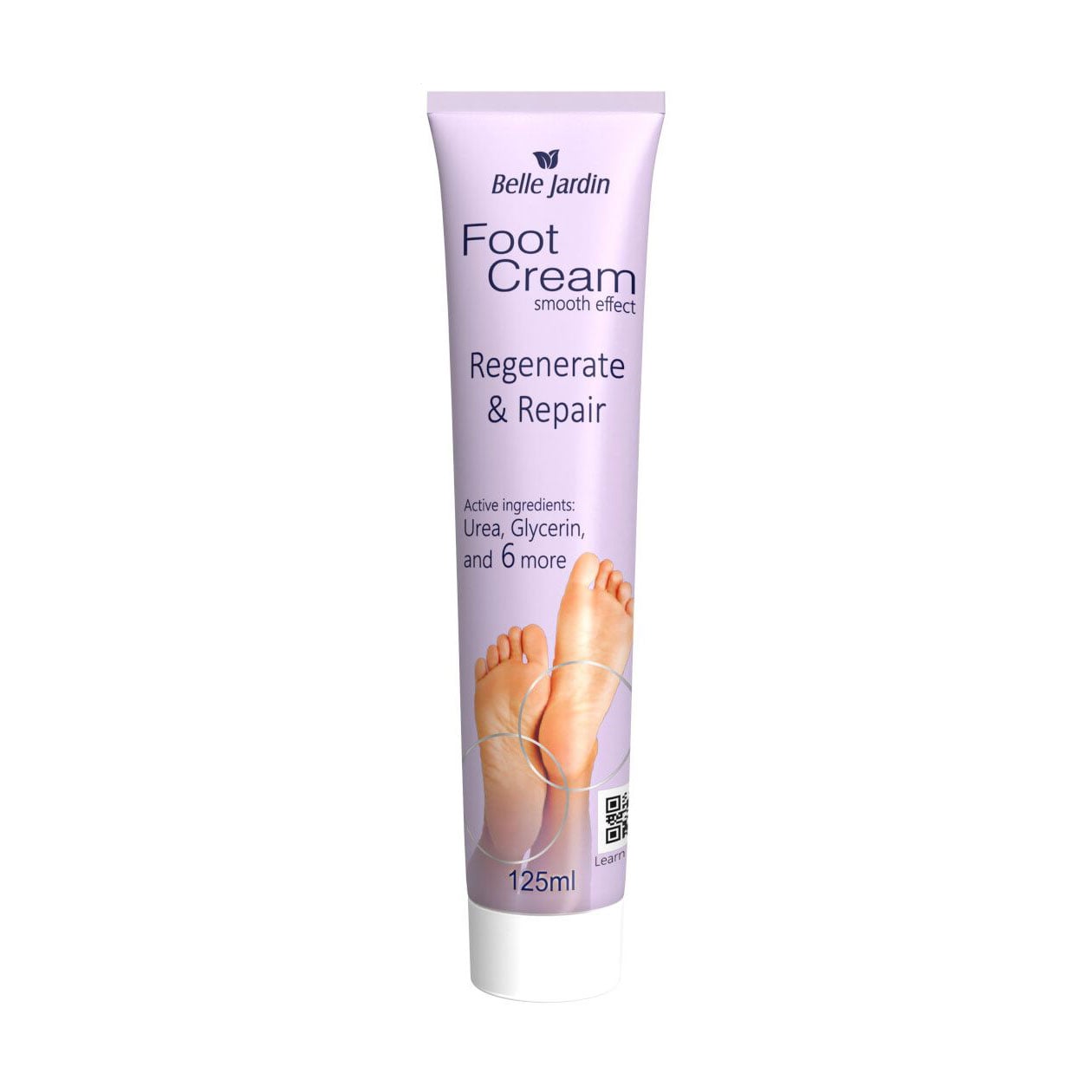 Крем для ніг та п'ят Belle Jardin Foot Cream Regenerate &amp; Repair із сечовиною та гліцерином, 125 мл